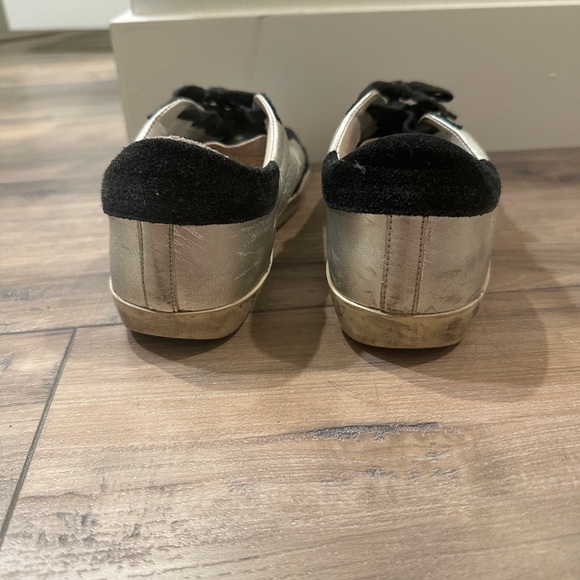 Golden Goose Super-Star in Silver Leather - Picture 7 of 8